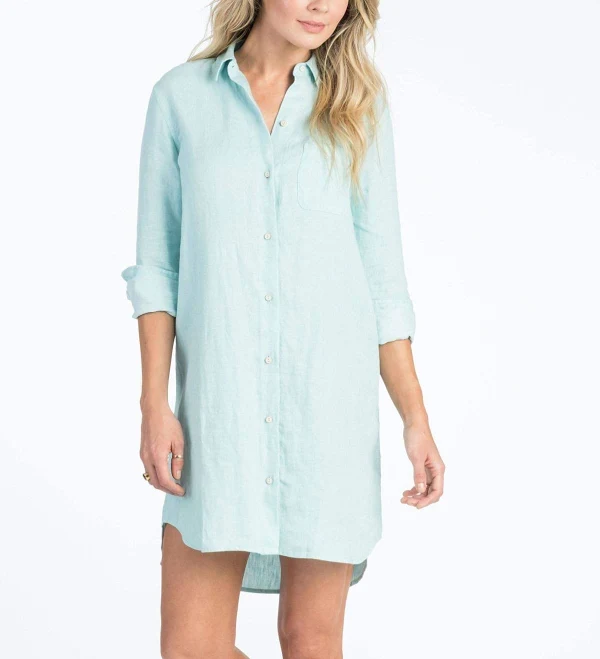 blouses Faherty Portland Shirtdress Faherty Second Wave $85