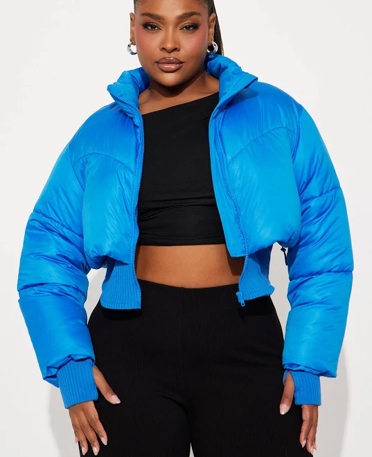 outerwear Fashion Nova Rowan Cropped Puffer Jacket Fashion Nova $14.98