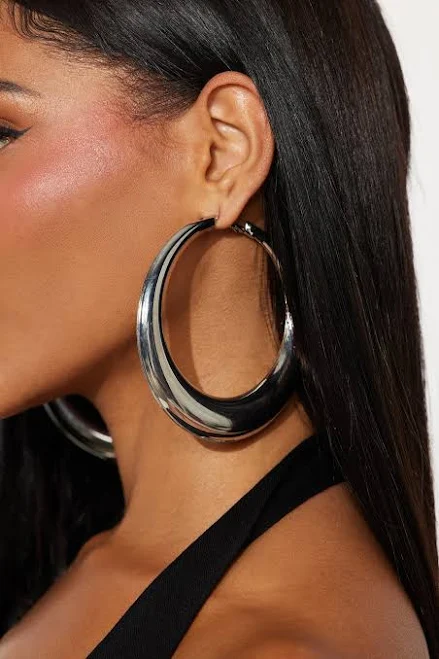 accessory Fashion Nova Women's Catalina Oversized Hoop Earrings Fashion Nova $13.99