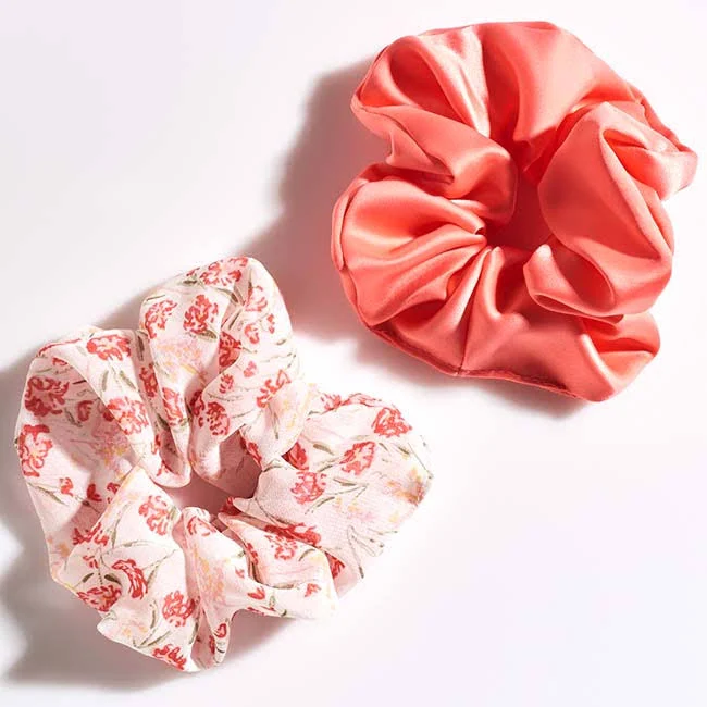 accessory Floral Scrunchie Set Bellefixe $5