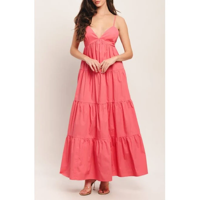 dress Flying Tomato Sleeveless Tiered Maxi Dress Nordstrom Rack $54.97