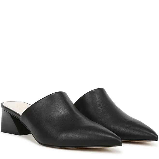 shoes Franco Sarto Women's Remilia Pointed Toe Block Heel Mule Shoes Famous Footwear $119.99
