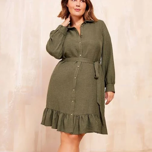 dress Friends Like These Mini Utility Shirt Dress Next USA $60