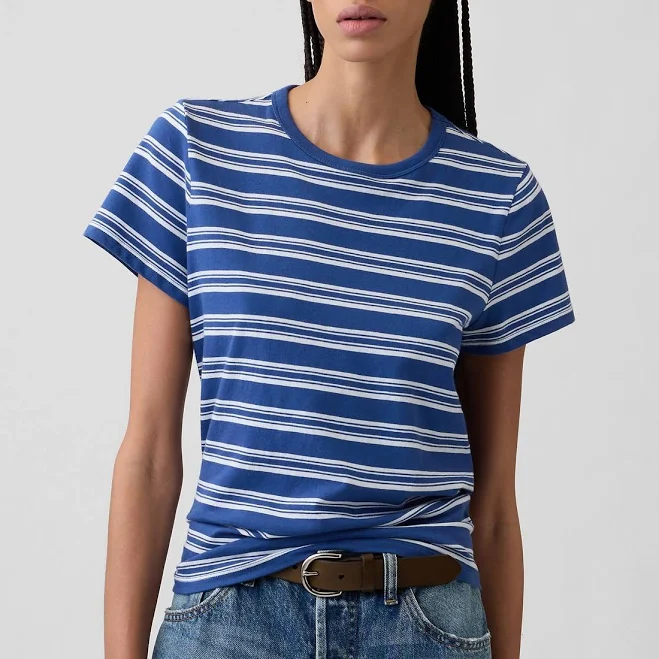 top Gap Factory Women's Favorite Crewneck T-Shirt Gap Factory $17.49