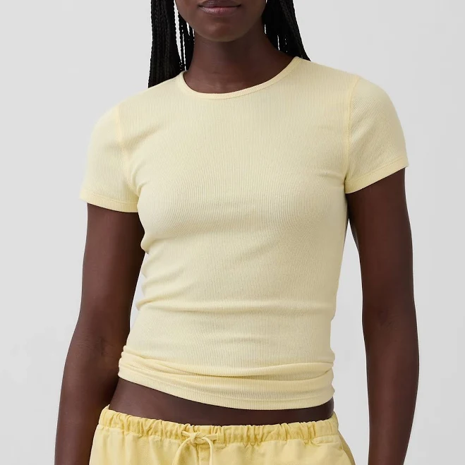 top Gap Women's Modern Rib T-Shirt Gap $23