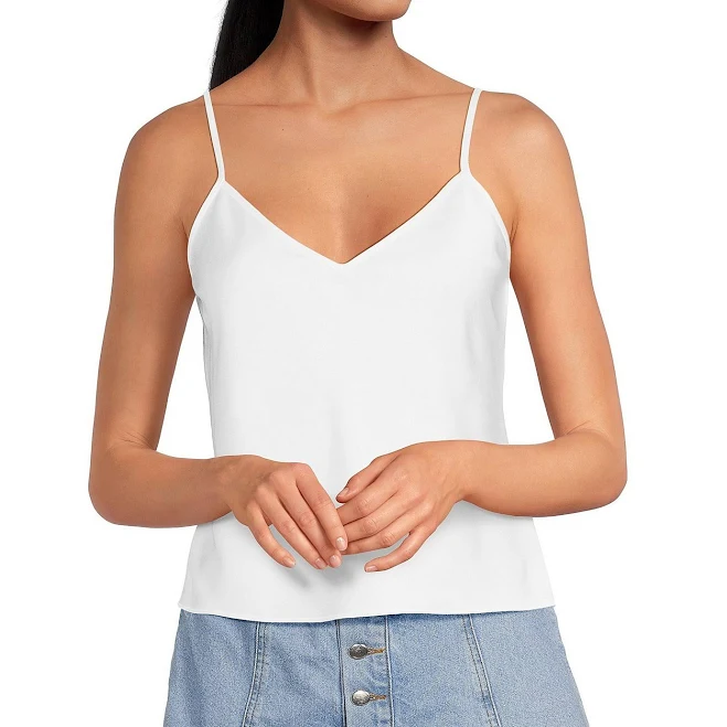 top Gianni Bini Harper Satin V-Neck Cami Dillard's $49