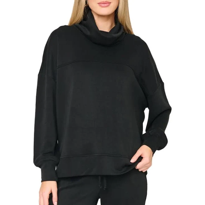 top Gibsonlook Women's Cloud Scuba Mock Neck Sweatshirt Nordstrom $48.95