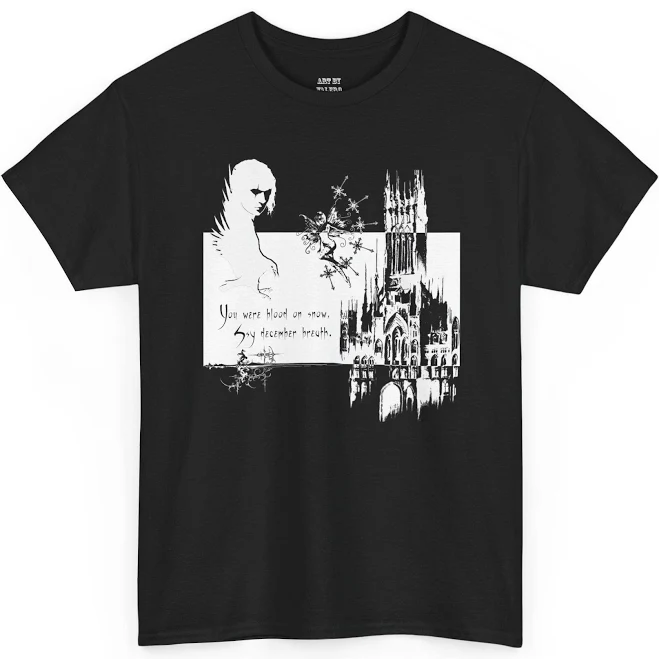 top Gothic Dark Art Graphic T-Shirt Etsy - Seller $18.99