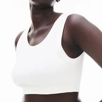 crop top H&M Ladies Cropped Ribbed Tank Top H&M $9.99