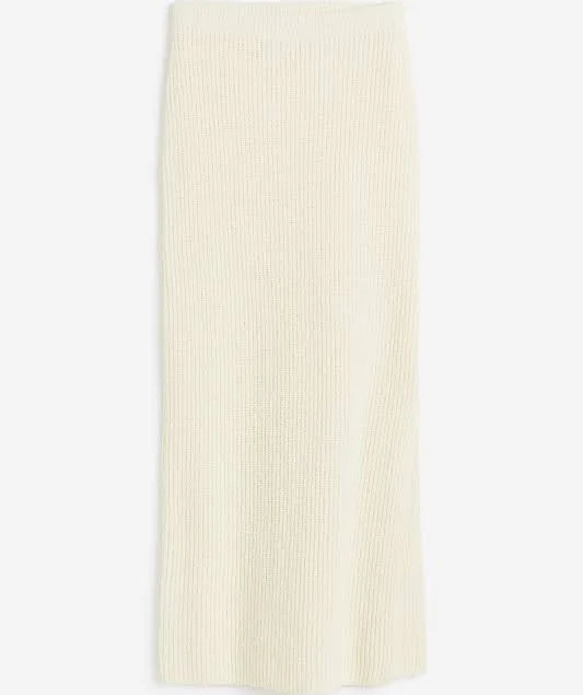 maxi skirt H&M Ladies Rib-Knit Skirt H&M $26.99