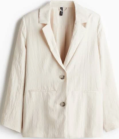 outerwear H&M Ladies Textured-Weave Blazer H&M $52.99
