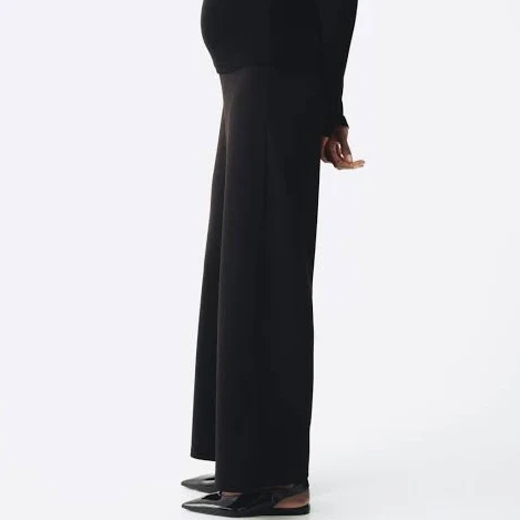 pants H&M Mama Wide-Leg Pants H&M $34.99
