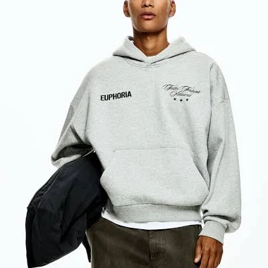top H&M Men's Loose-Fit Hoodie H&M $34.99