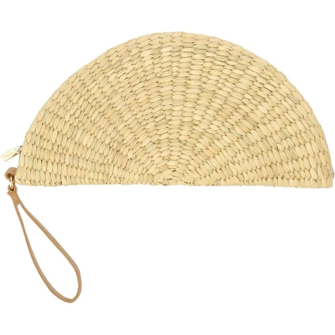 bag Hand Woven Straw Clutch Milly Kate $78