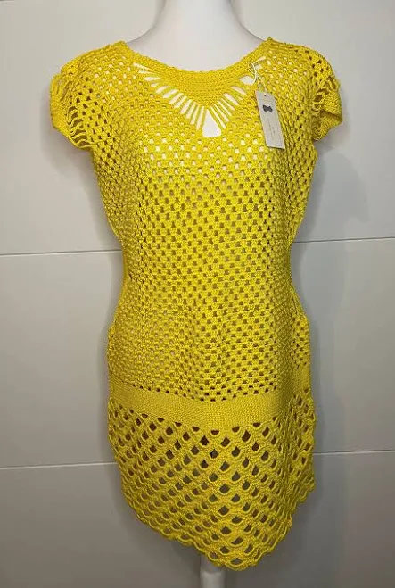 crochet dress Handmade Crocheted Tunica Dress Etsy - Seller $56.27