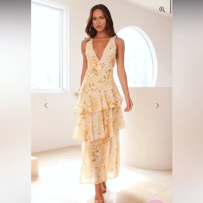 dress Hello Molly Waves of Warmth Maxi Dress Poshmark $63