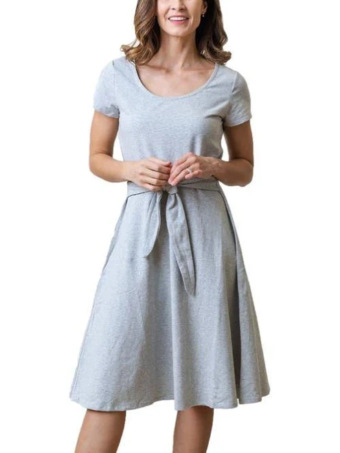 basics Hope & Henry Women's Tie-Waist Knit Dress Nordstrom $42.95