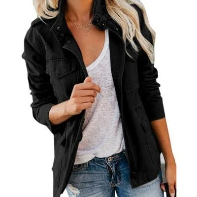 jacket Imily Bela Women's Utility Jacket with Snap Buttons and Pockets Target $66.7