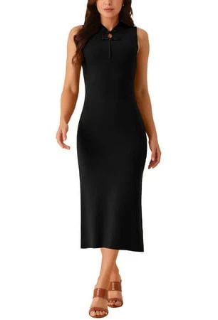 dress Inspire Chic Women's Sleeveless Ribbed Knit Tank Bodycon Dress Walmart - Tasharina Corp $38.99