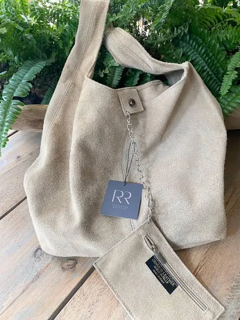 bag Italian Leather Suede Hobo Bag Etsy - Seller $93.59