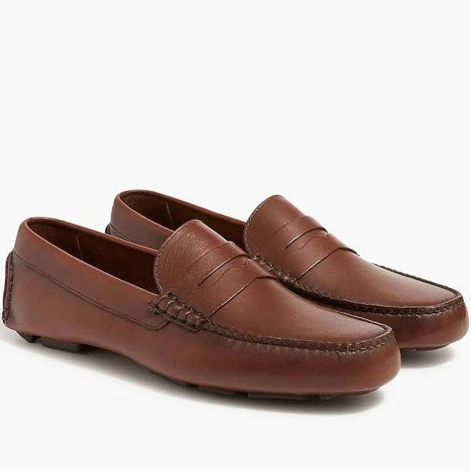 shoes J.Crew Men's Leather Driving Shoes J.Crew Factory $142.99