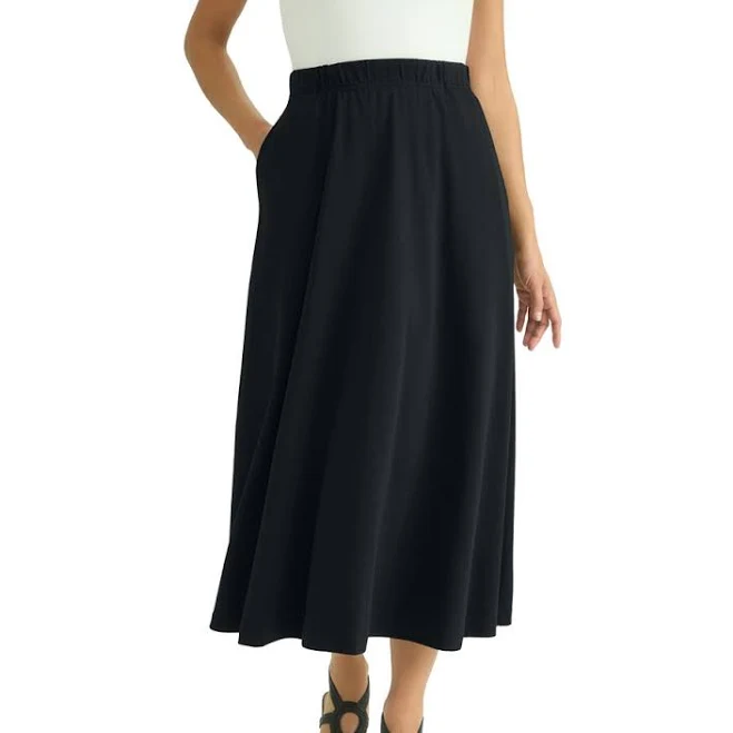 skirt Jessica London Women's Soft Ease Midi Skirt Nordstrom $42.49
