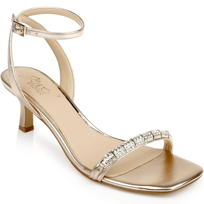 shoes Jewel Badgley Mischka Women's Charisma Kitten Heel Macy's $76.3