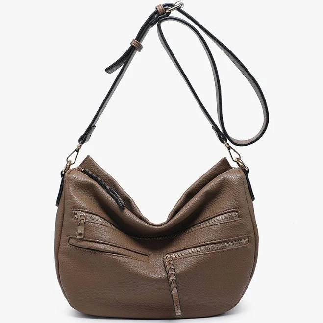 bag Josephine Vegan Multi-Pocket Crossbody Jen & Co. $50