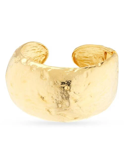 accessory Kenneth Jay Lane Women's 22K Hammered Gold Cuff Bracelet Nordstrom $150