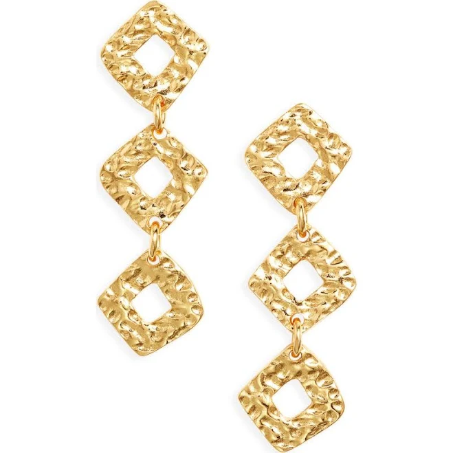 accessory Kiara by Ki-ele Greer Geo Drop Earrings Nordstrom $58
