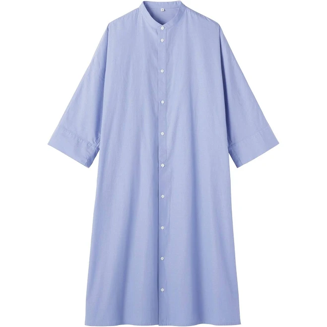 dress Labo Poplin Shirt Dress muji.us $120