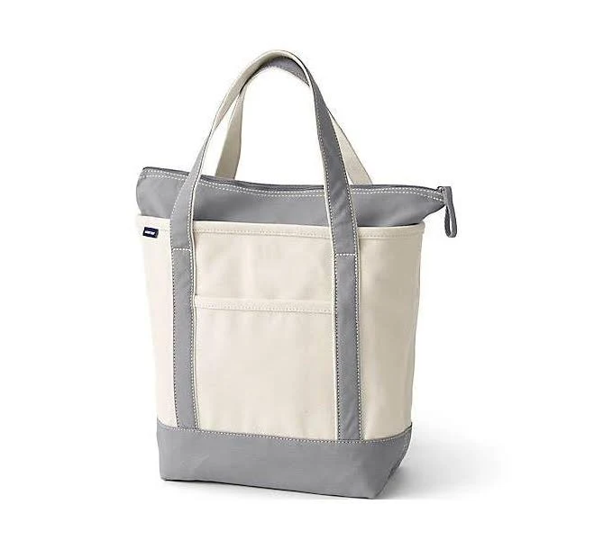 bag Lands' End Medium Canvas Tote Bag Macy's $34.97