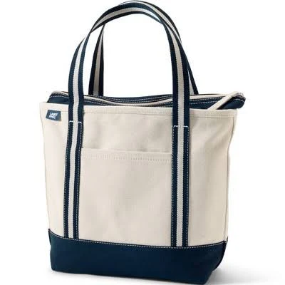 bag Lands' End Medium Canvas Tote Bag Target $39.96