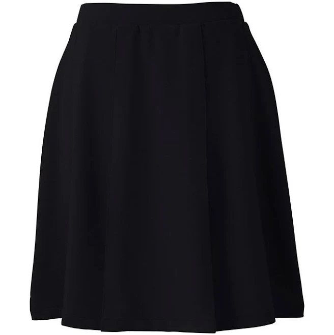 skirt Lands' End Women's Ponte Pleat Skirt Lands' End $31.95