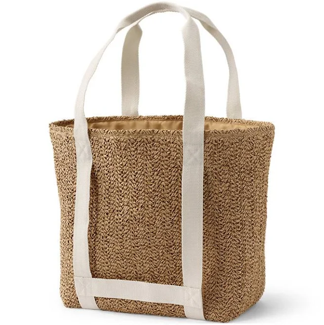 bag Lands' End Women's Straw Tote Bag Lands' End $34.97
