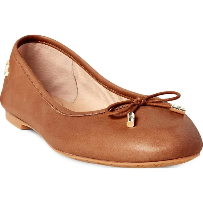 shoes Lauren Women's Ralph Lauren Jayna Nappa Leather Flat Nordstrom $125