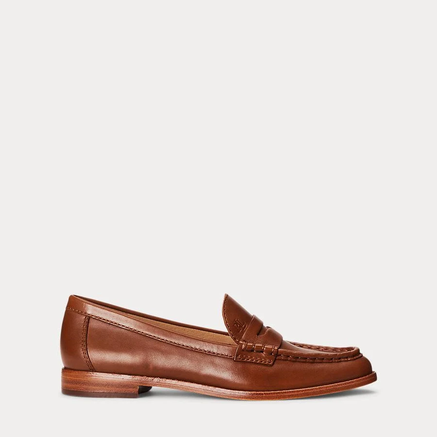 shoes Lauren Women's Ralph Lauren Wynnie Burnished Leather Loafers Ralph Lauren $195