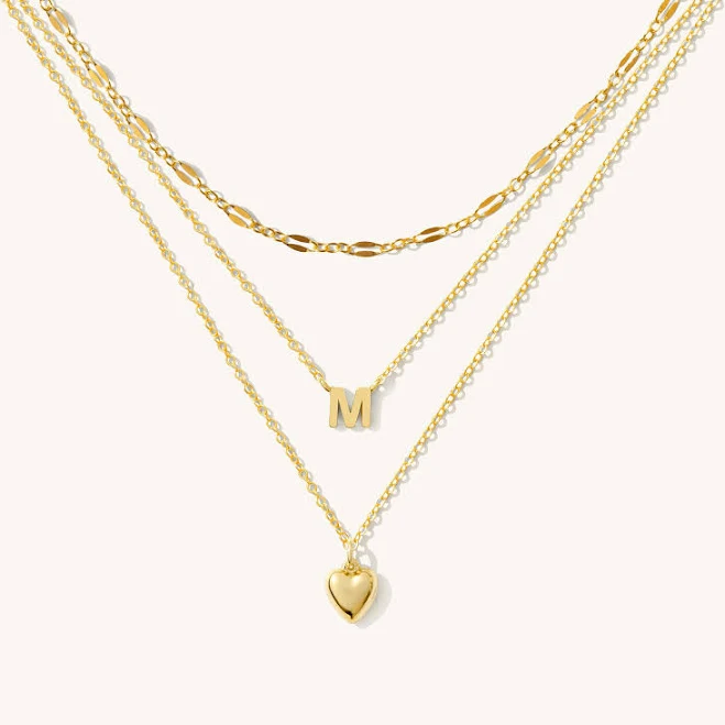 accessory Layered Necklace Set #1 Simple & Dainty $181