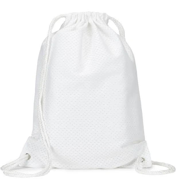 bag Liberty Bags Jersey Mesh Drawstring Backpack Blankstyle.com $1.42