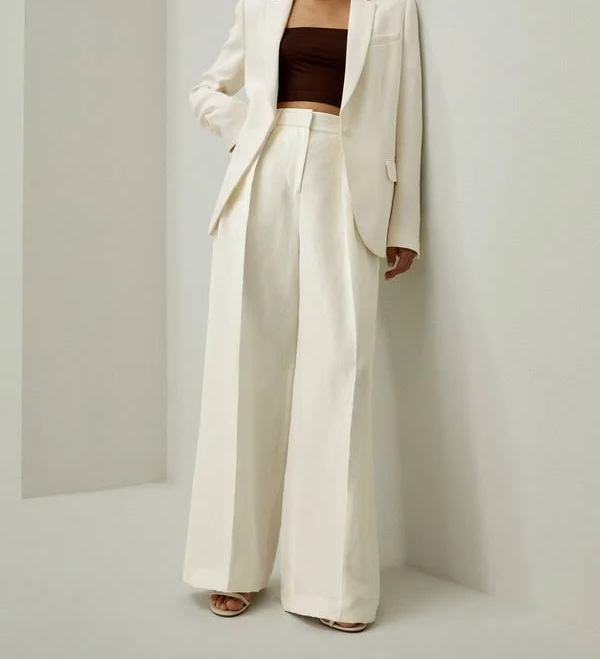 culottes LILYSILK Ladies Silk Pants Linen Silk LilySilk $219