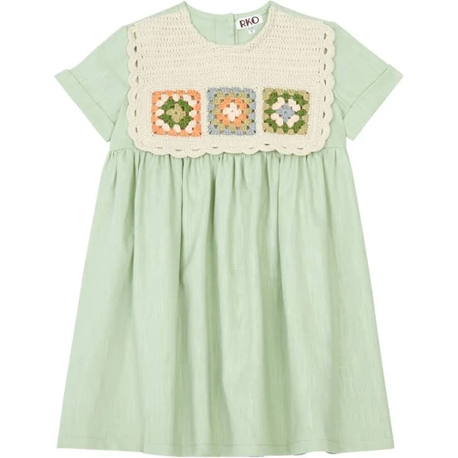 crochet dress Linen Crochet Dress Smallable $163