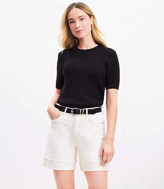 shorts Loft Women's A-Line High Rise Denim Shorts LOFT $19.94