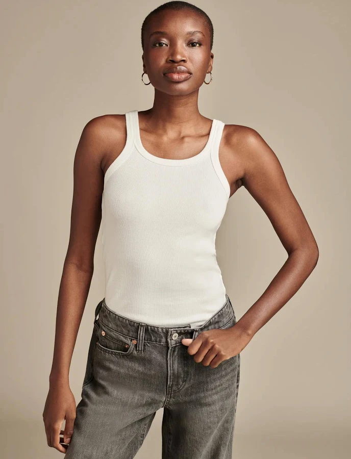 basics Lucky Brand Women's Ribbed Essential Tank Top Lucky Brand $20.65