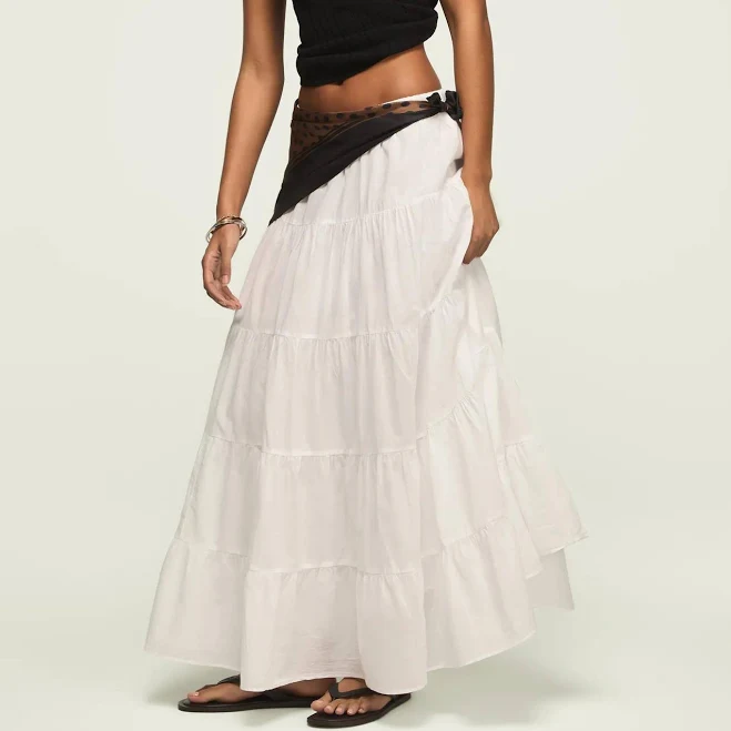 skirt Lucky Brand Women's Tiered Maxi Skirt Lucky Brand $55.65