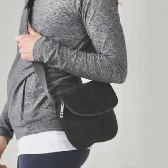 bag Lululemon Athletica Bags | Lululemon Womens Nylon Black Belt Bag /Crossbody Bag | Color: Black | Size: Os | Modskipper's Closet Poshmark $24