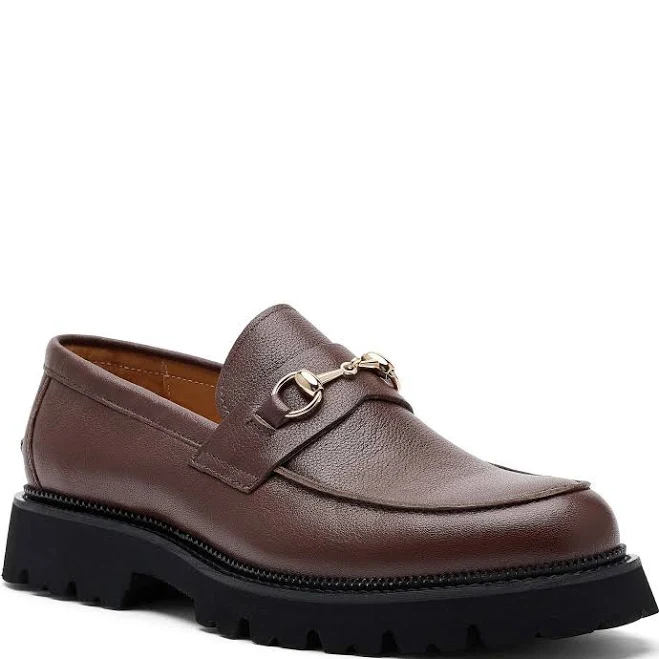 shoes Marc Nolan Men's Blake Pebble Leather Lug Loafers Dillard's $150