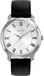 accessory Men's Bulova Leather Watch 96A133 eBay $149.99