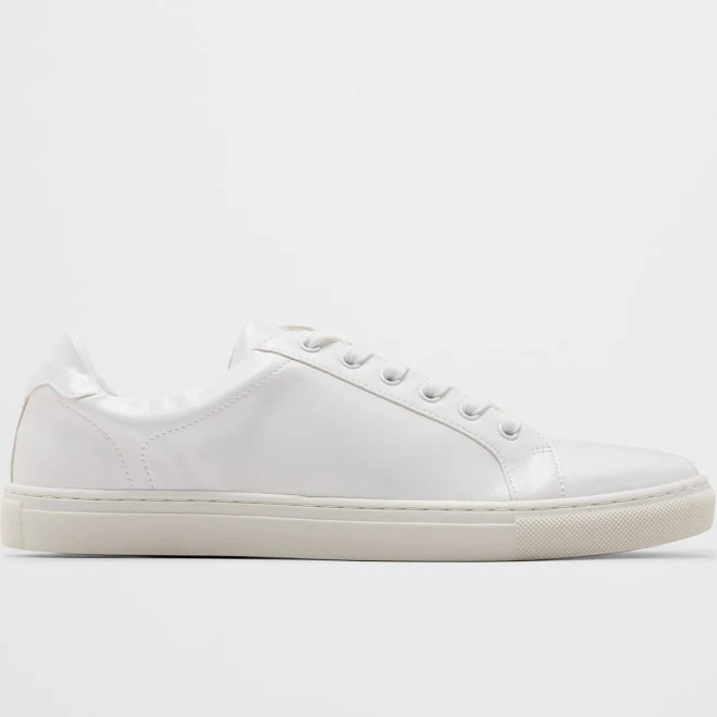 sneakers Men's Vegan Leather Sneakers Banana Republic Factory $54