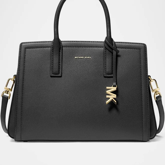 bag Michael Kors Laila Medium Leather Satchel Women's Neiman Marcus $258
