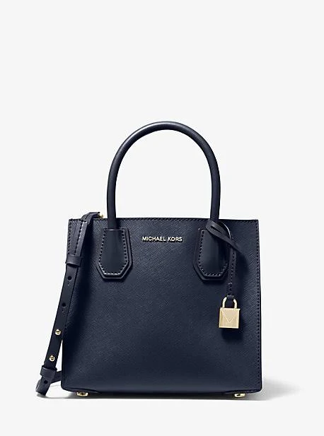 bag Michael Kors Mercer Medium Saffiano Leather Messenger Crossbody eBay $59.99